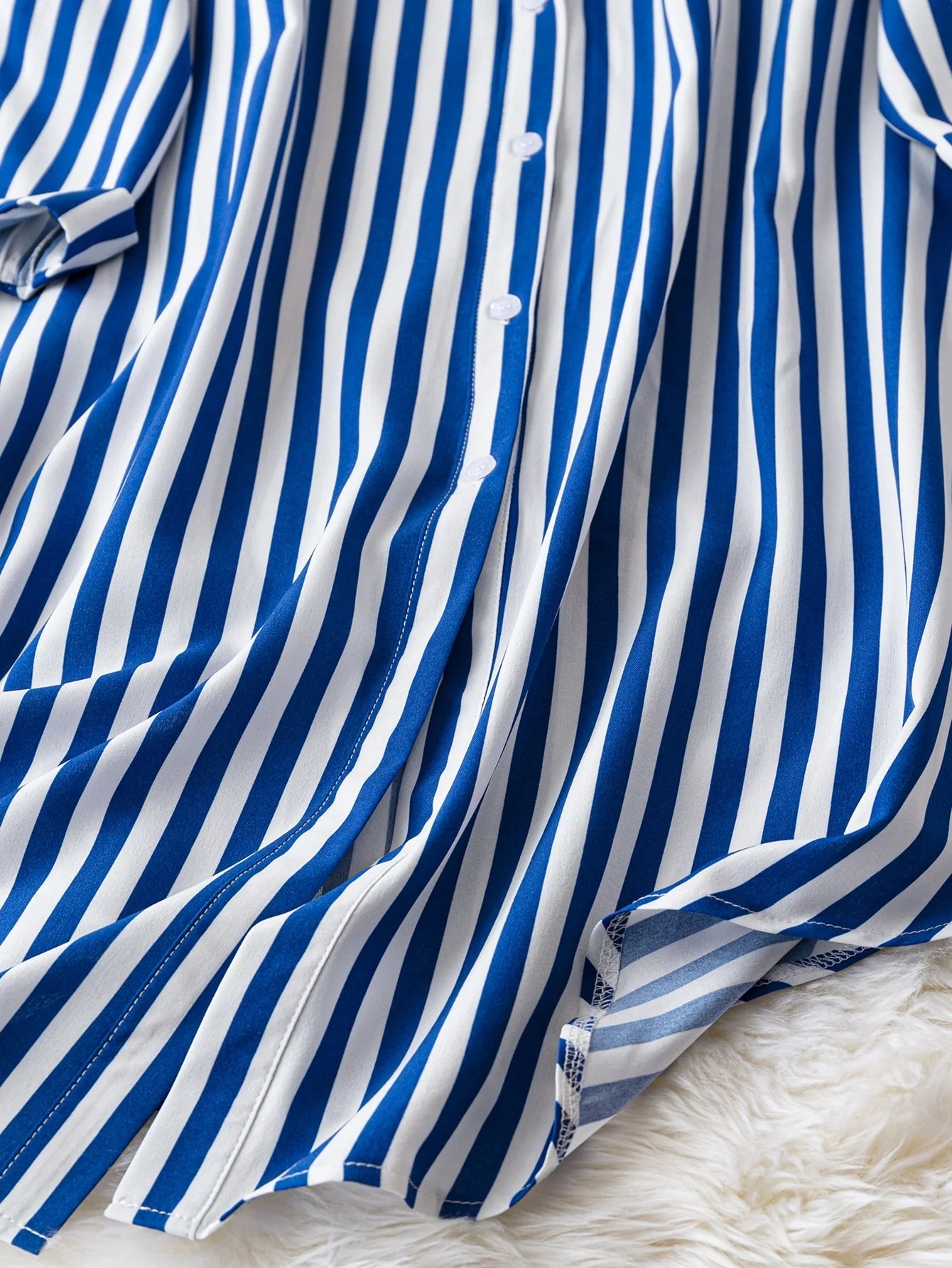 Blue, White