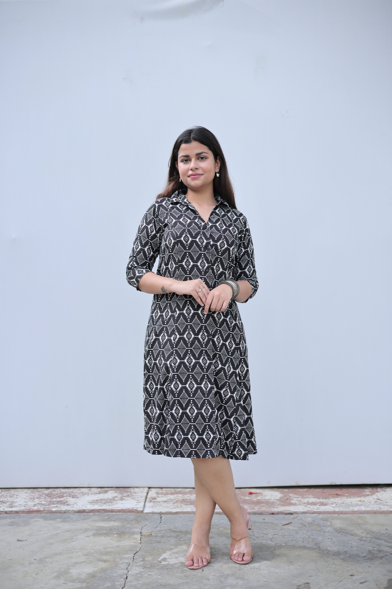 Rayon Bliss Casual Dress by Wyshlist