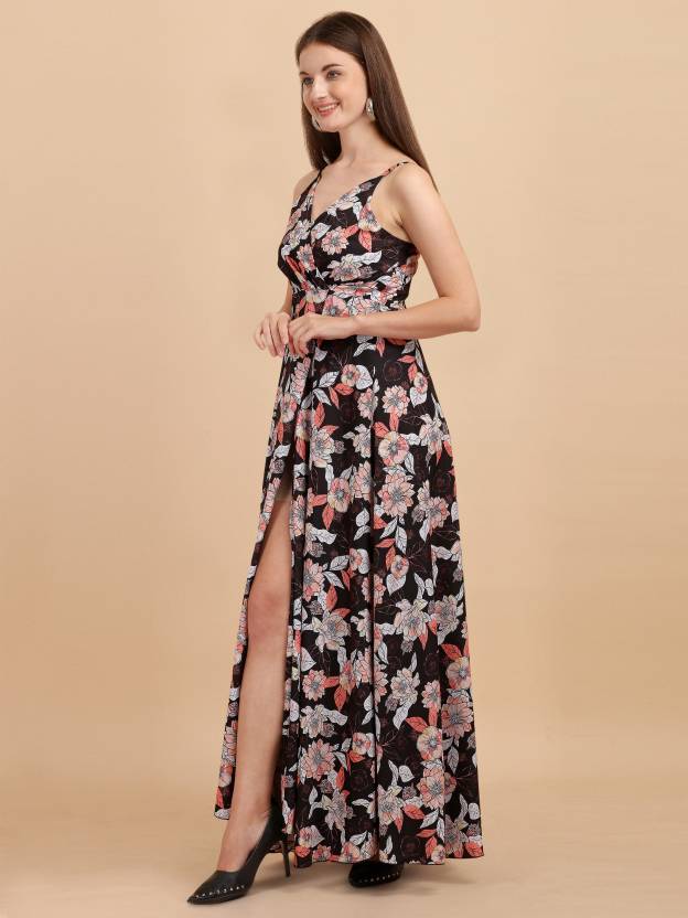 Black-Floral