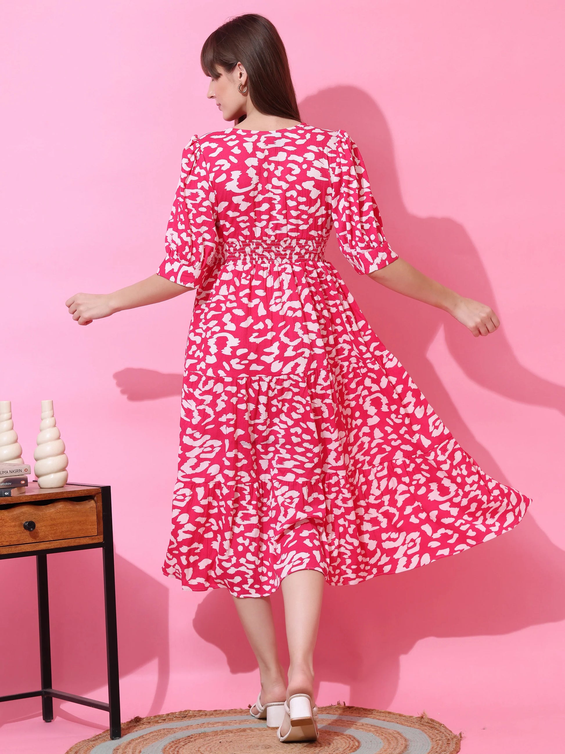 Pink, White