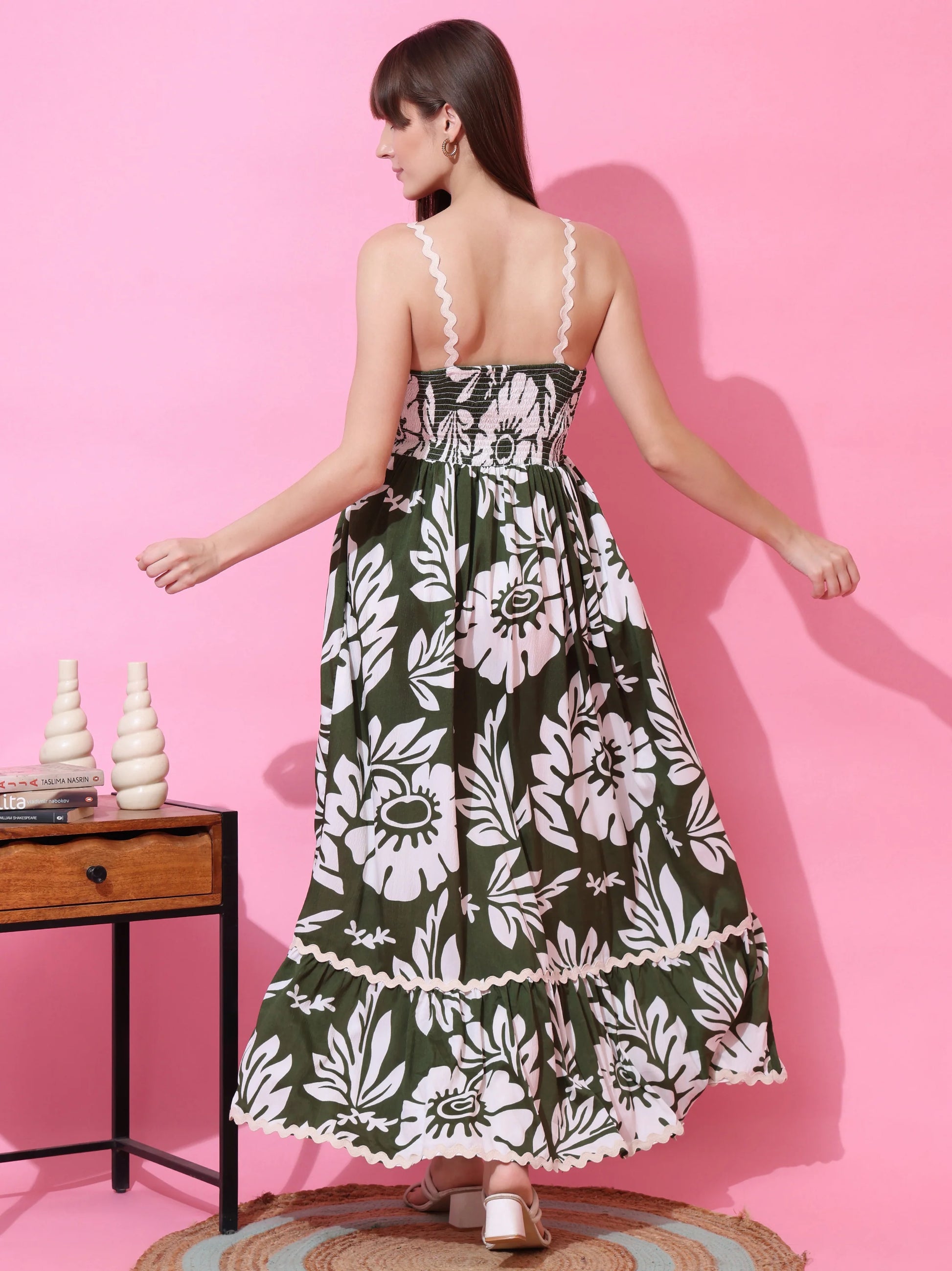Green, White
