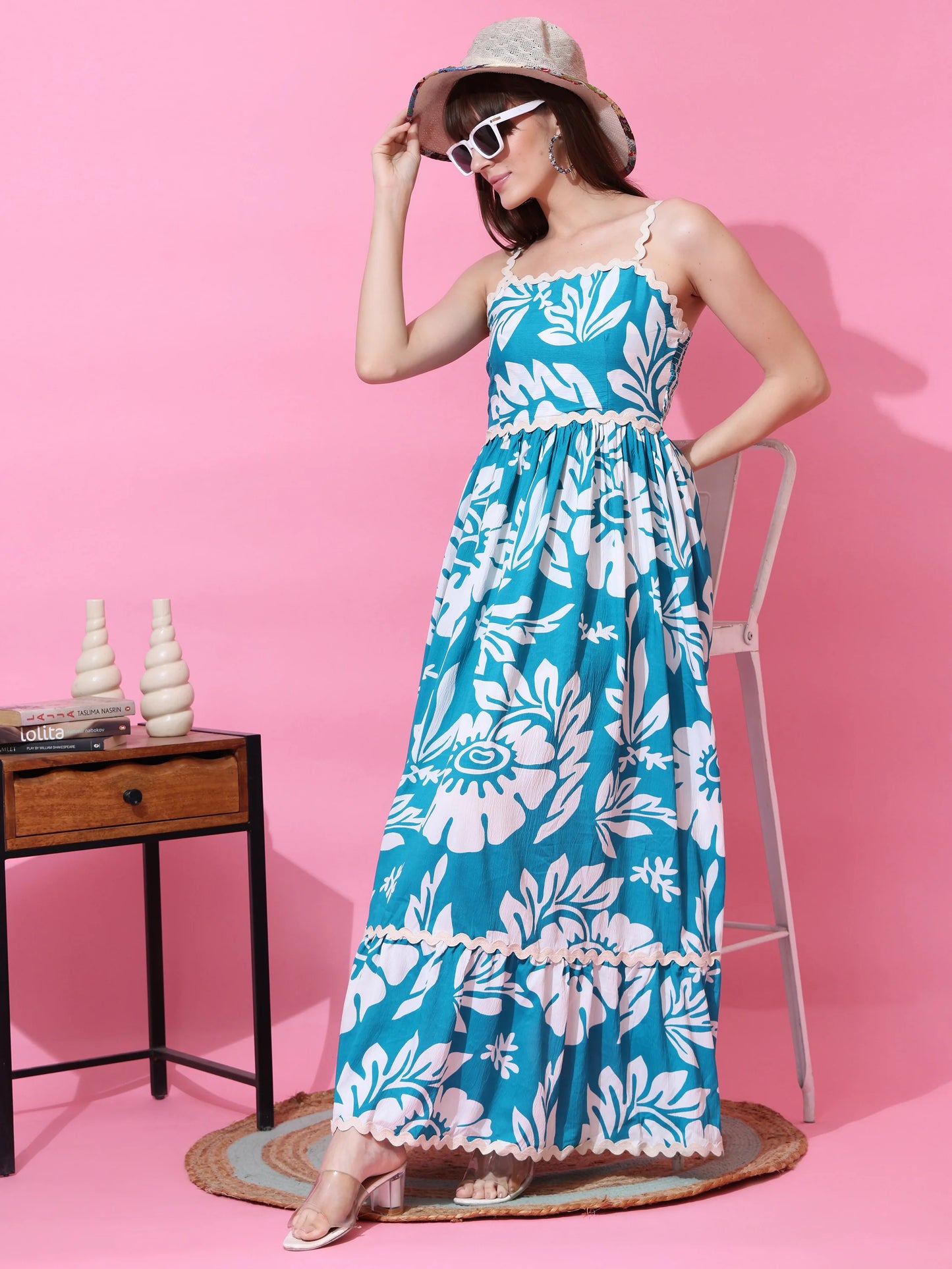 Light Blue, White