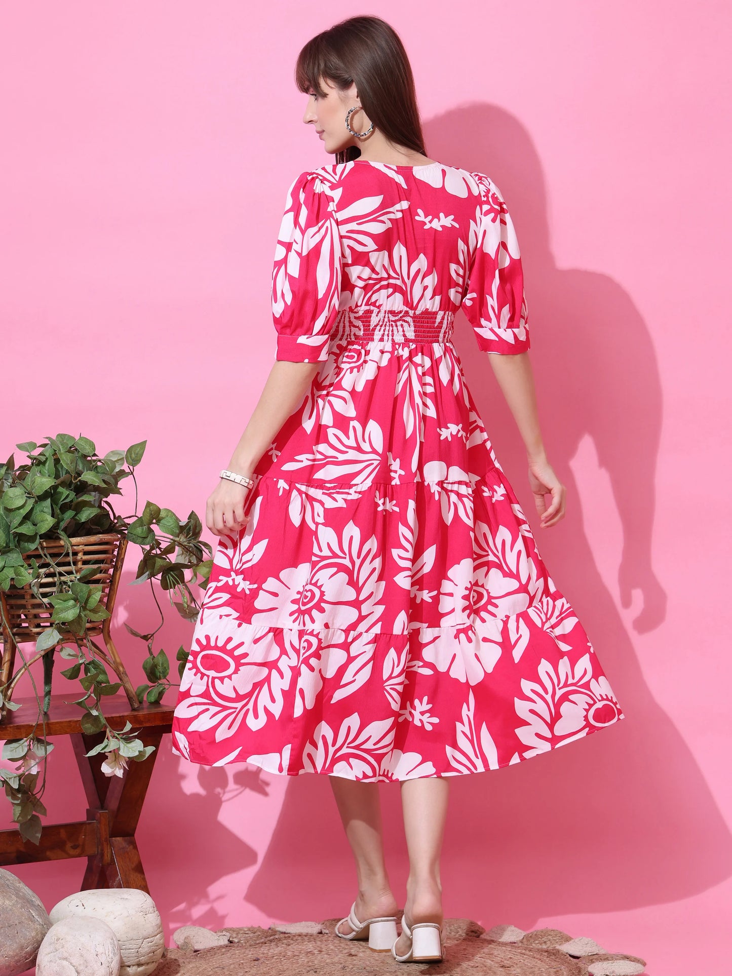 Pink, White