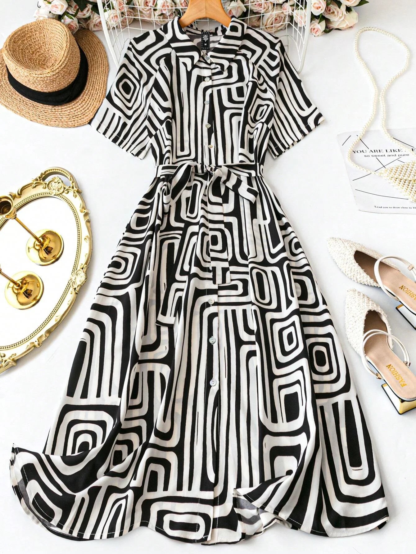 Black, White