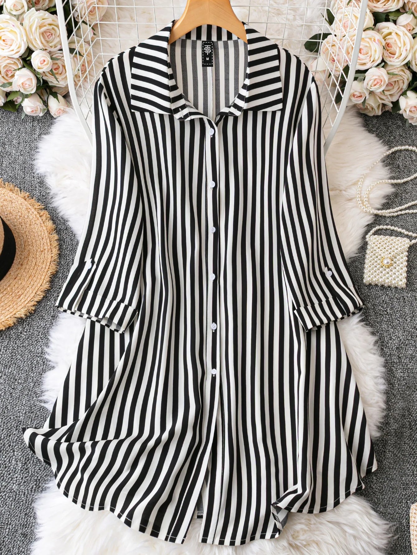 Black, White