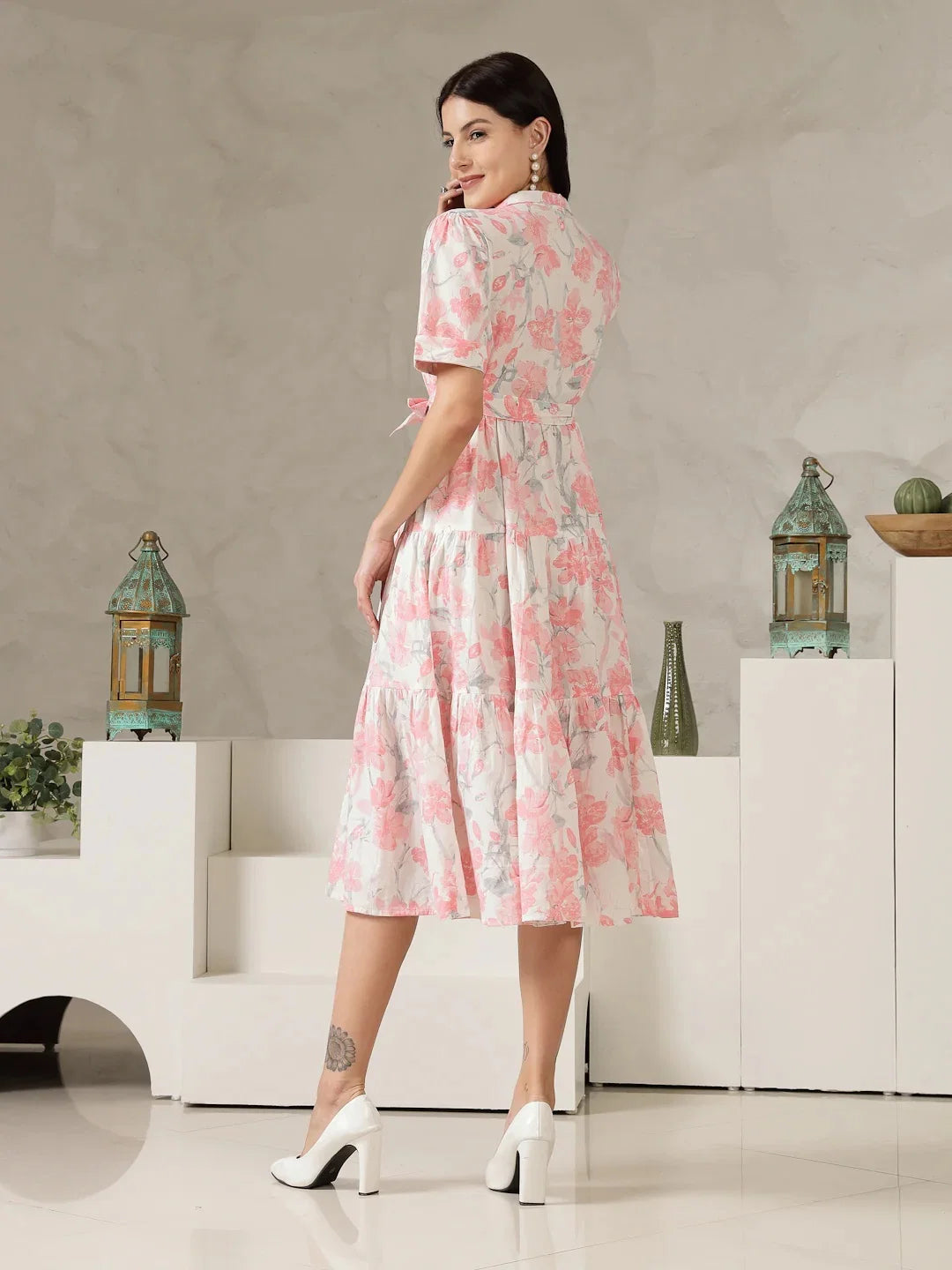 Pink, White