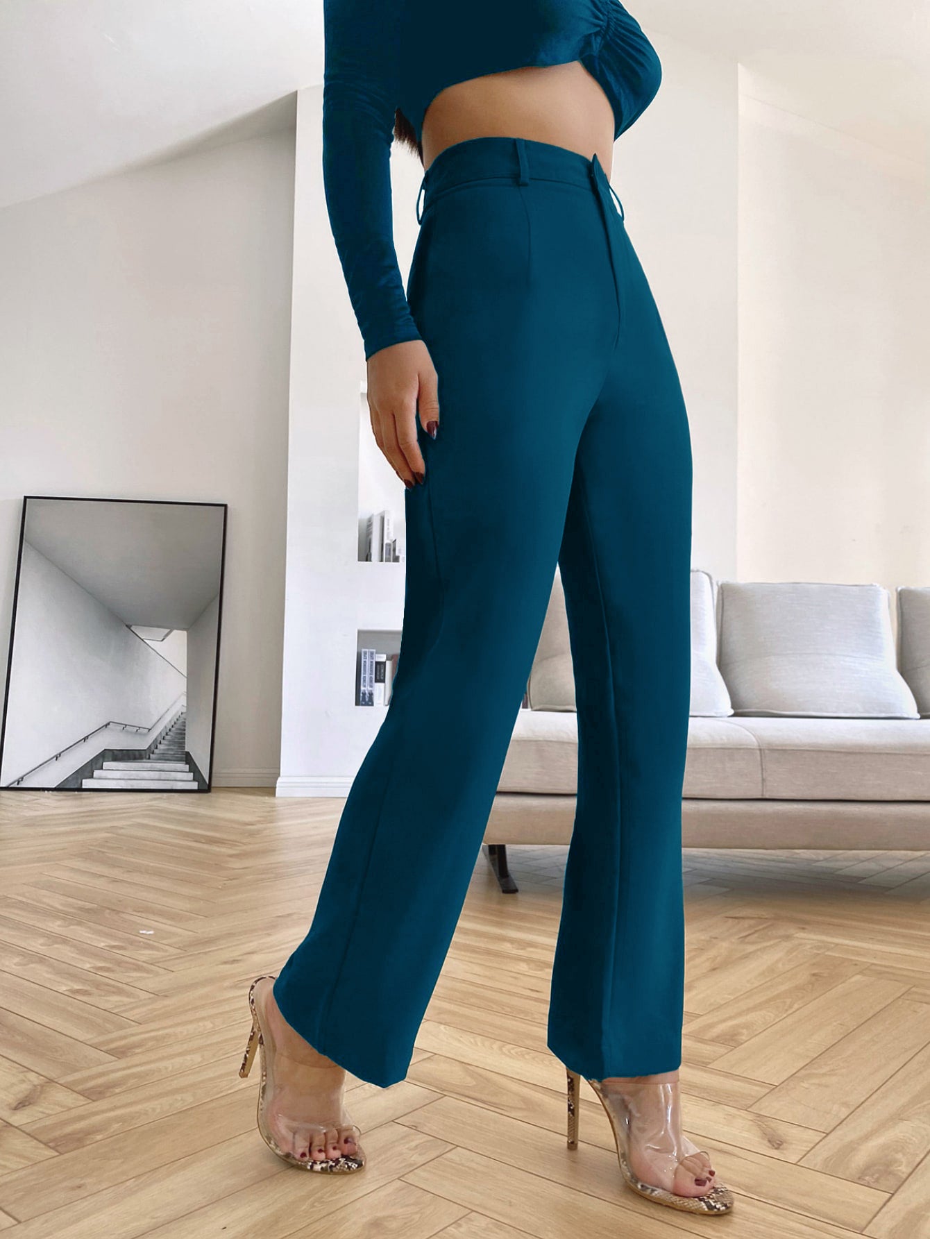 High Waist Bootcut Pants | Simply Obsessed Online Boutique | Modern Women's  Fashion!