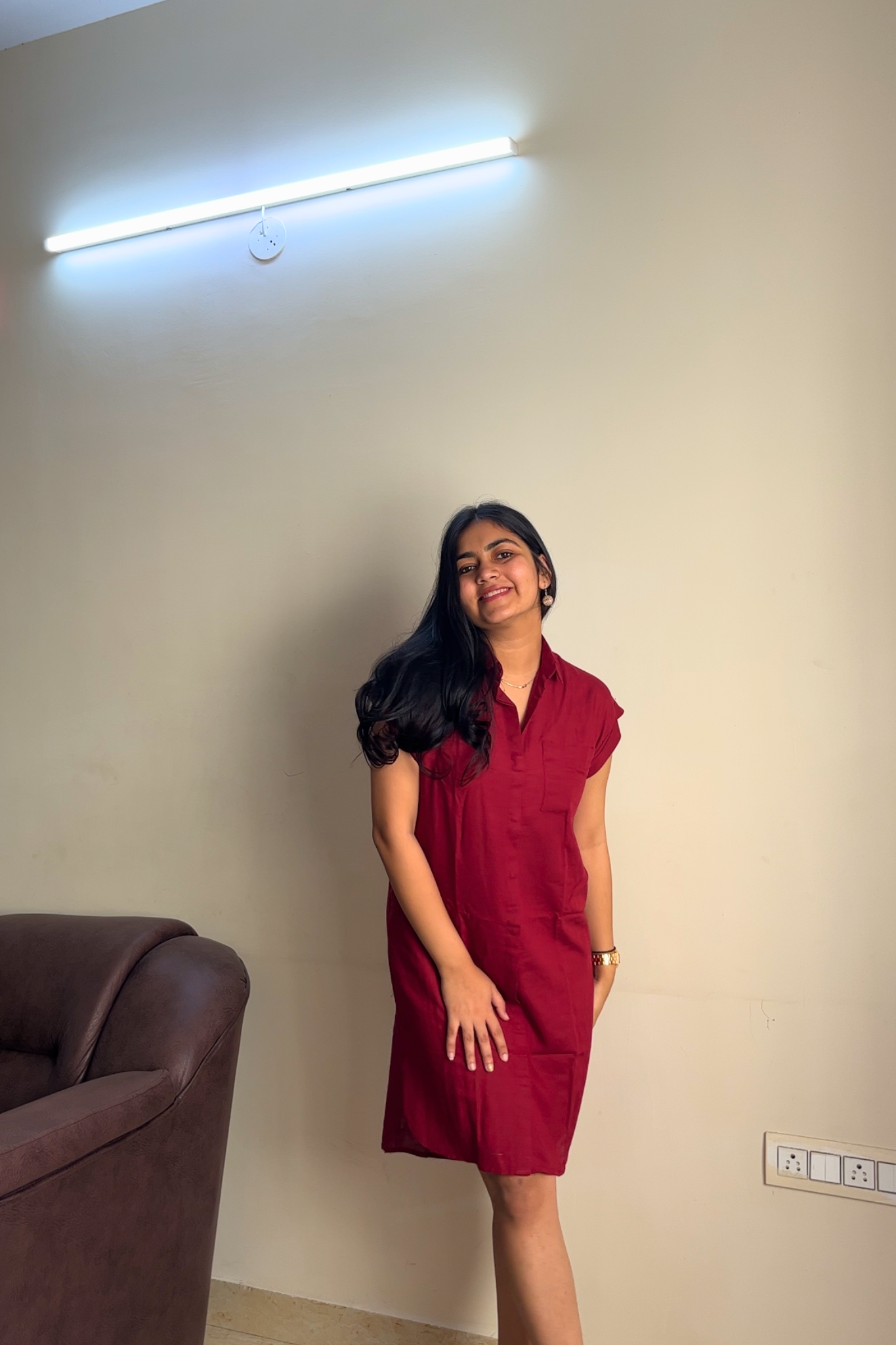 Breezy Linen Shirt Dress