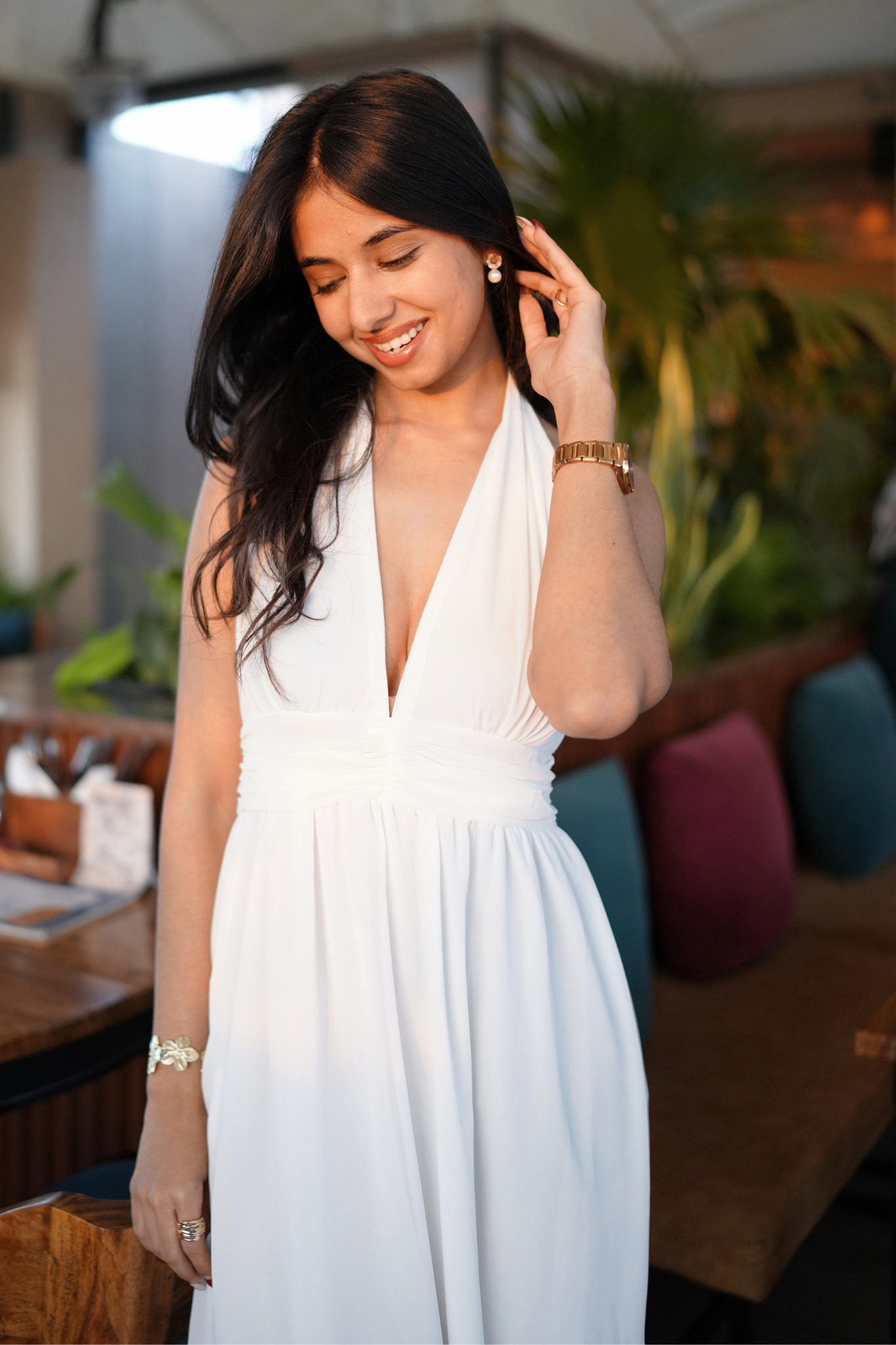 Glamorous White Maxi A-Line Dress by Wyshlist Glamorous White Maxi A-Line Dress by Wyshlist