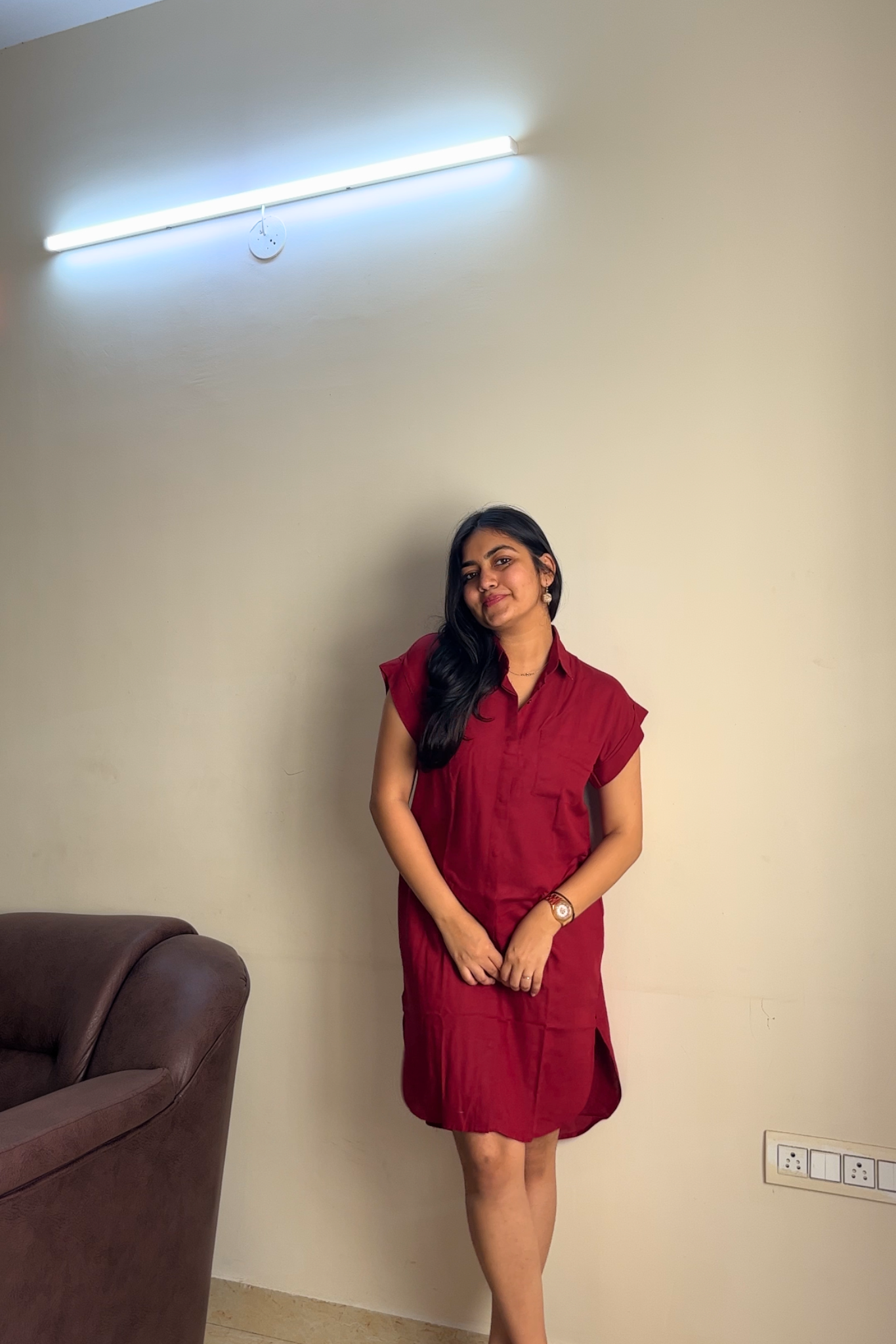 Breezy Linen Shirt Dress