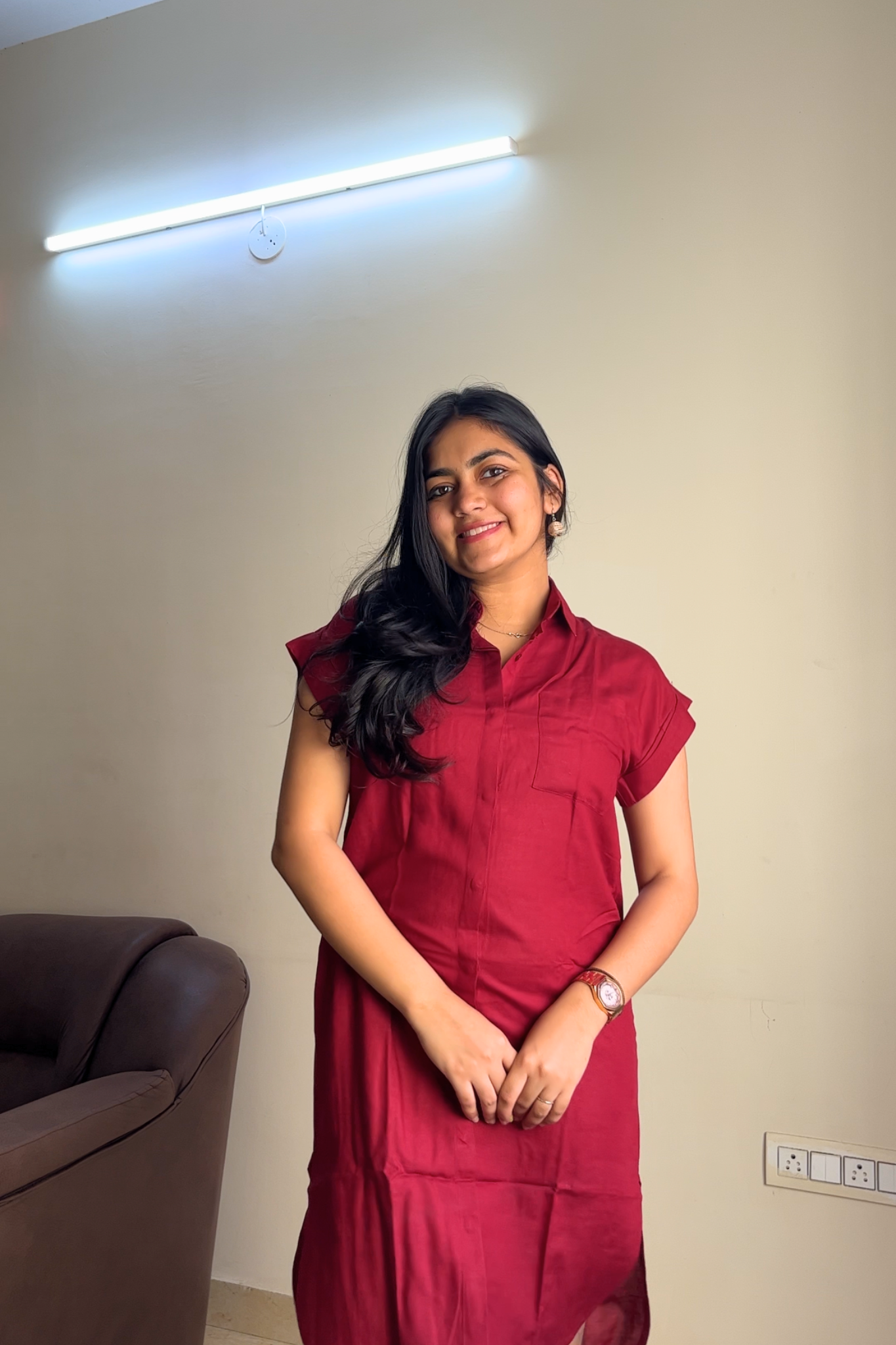 Breezy Linen Shirt Dress