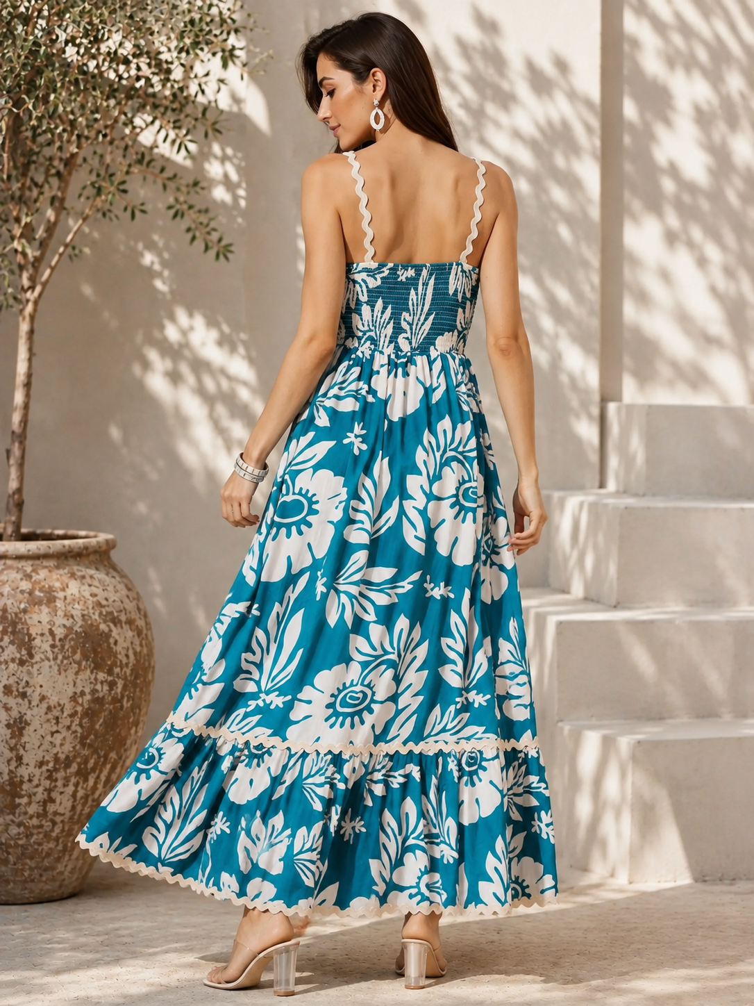 Light Blue, White