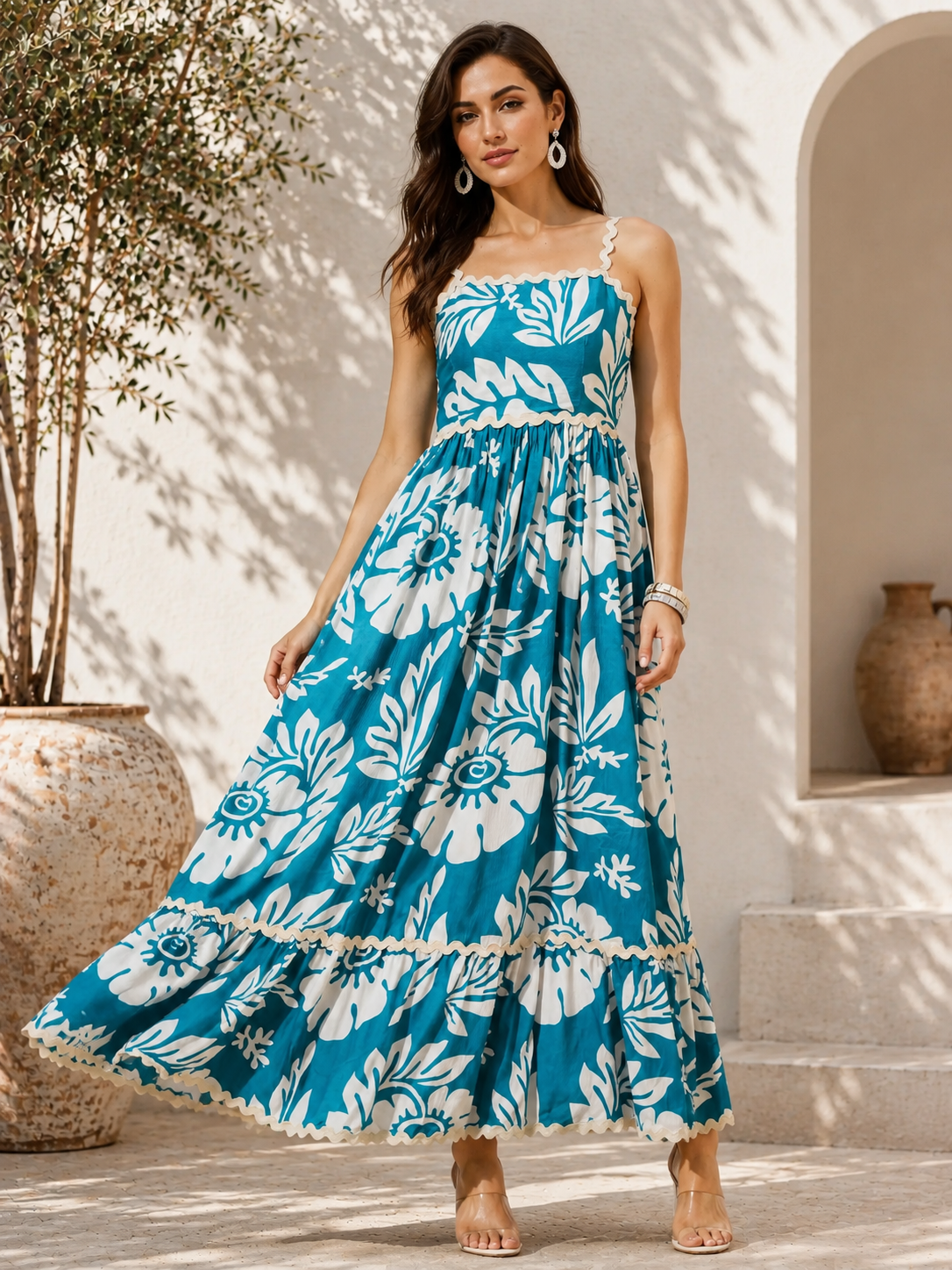 Light Blue, White