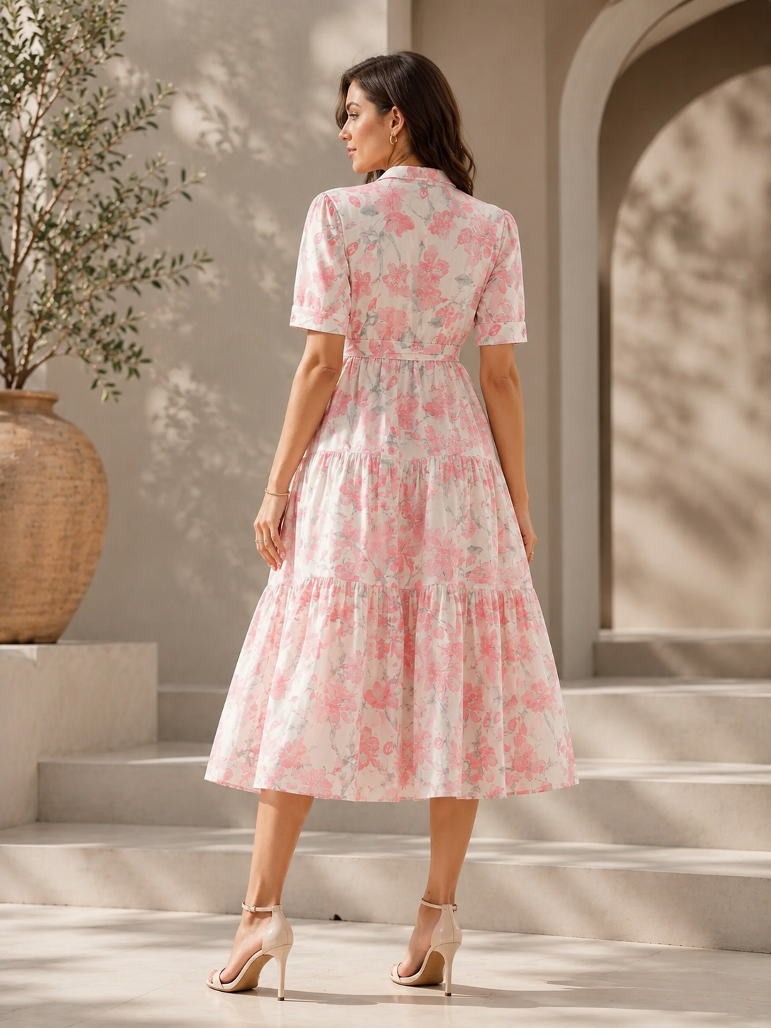 Pink, White