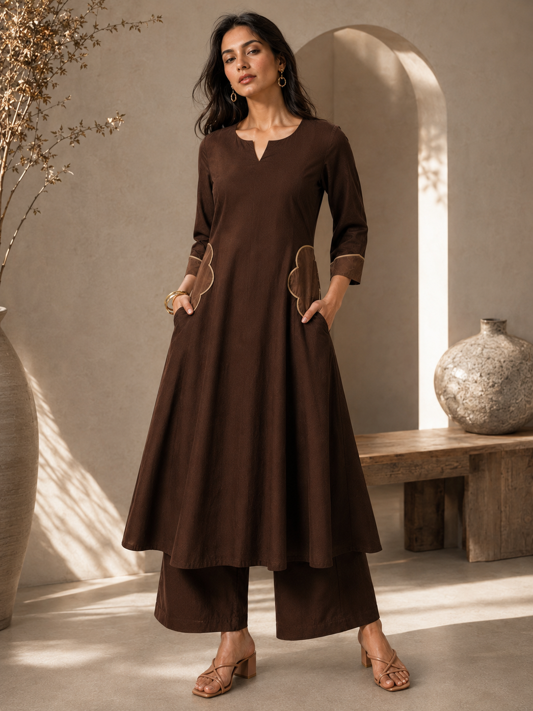 Brown