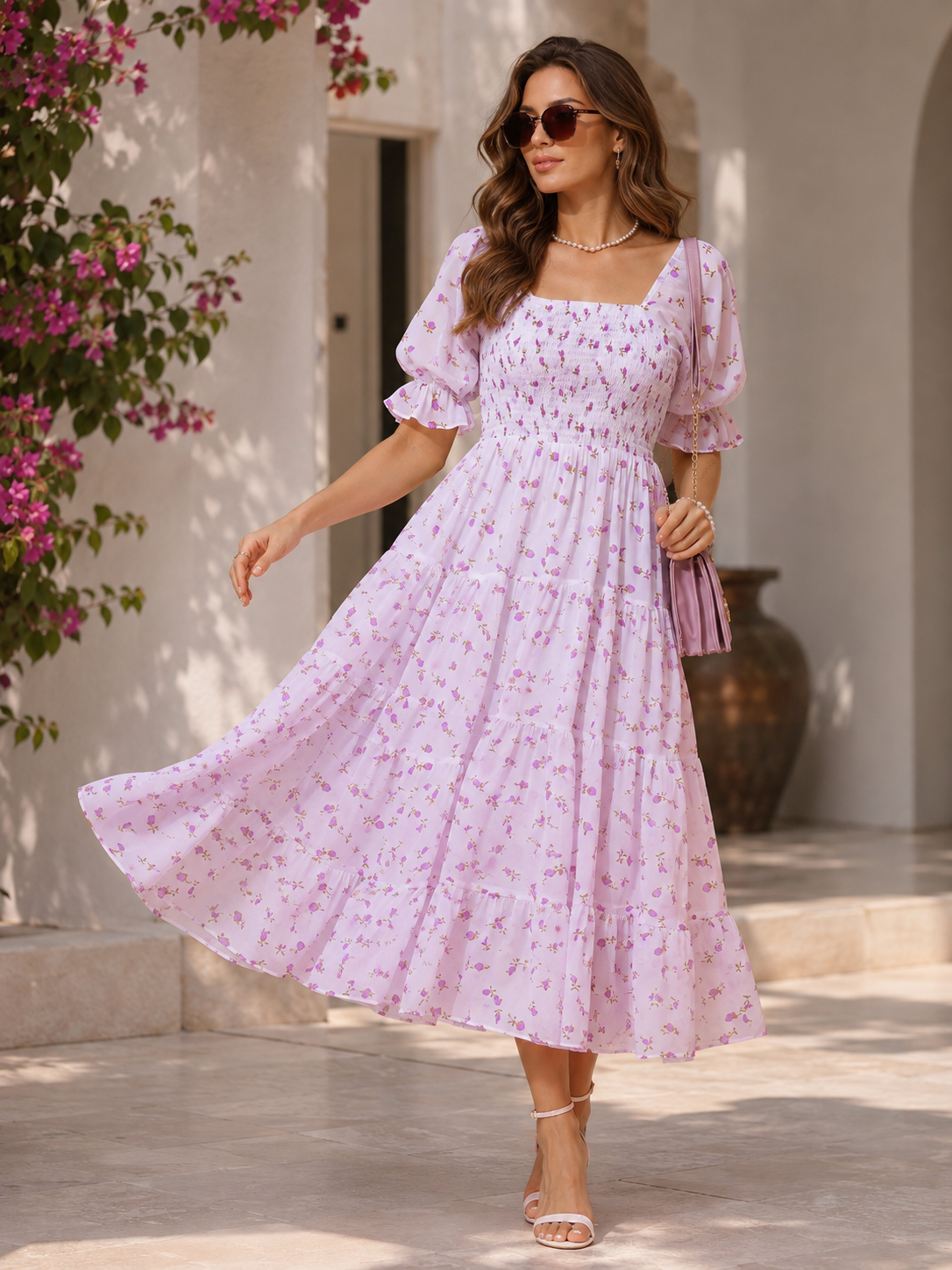 White, Purple
