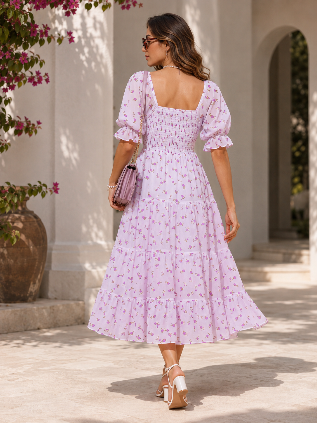 White, Purple