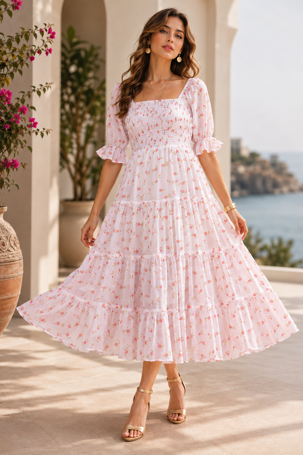 White, Pink