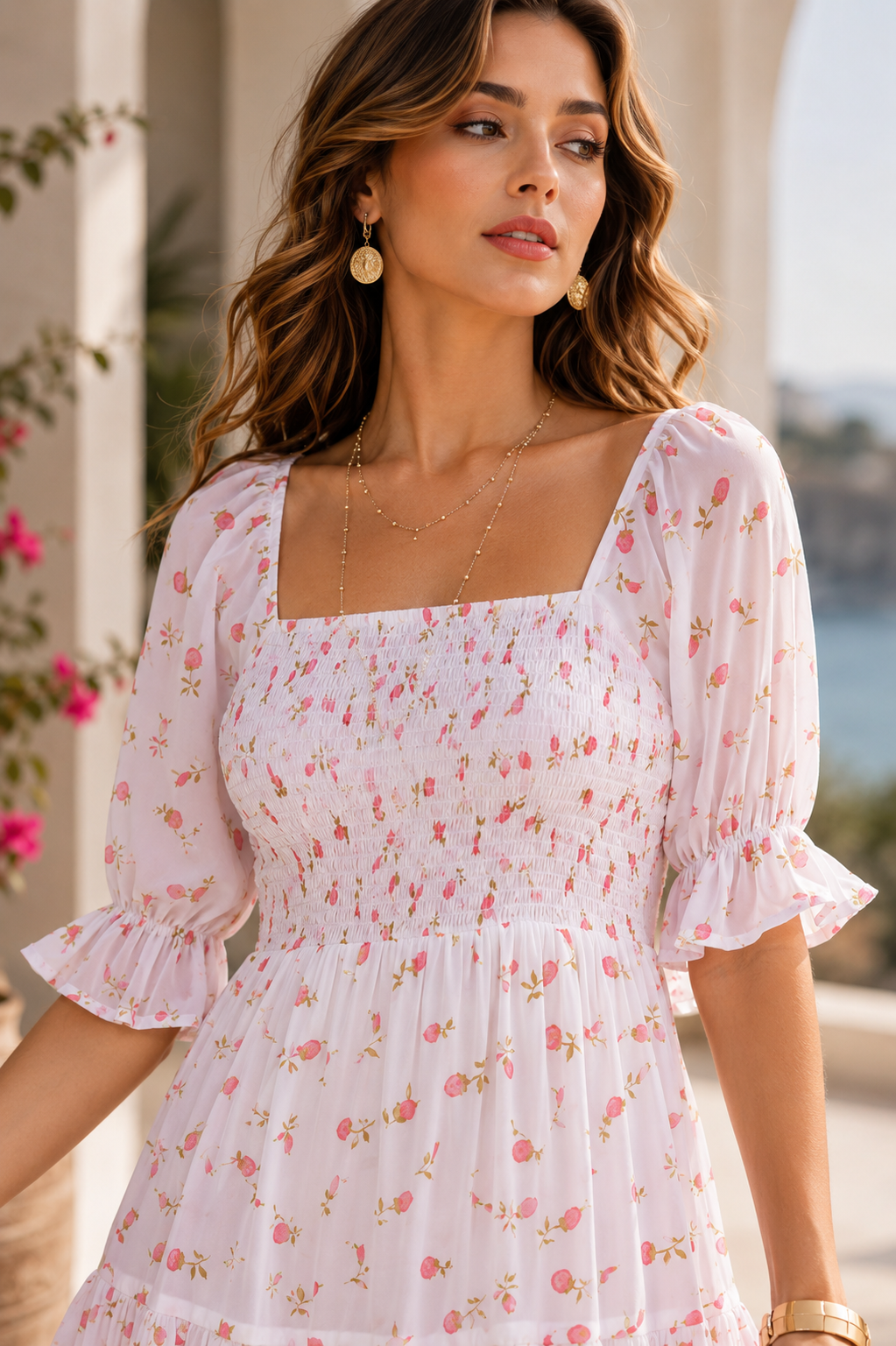 White, Pink