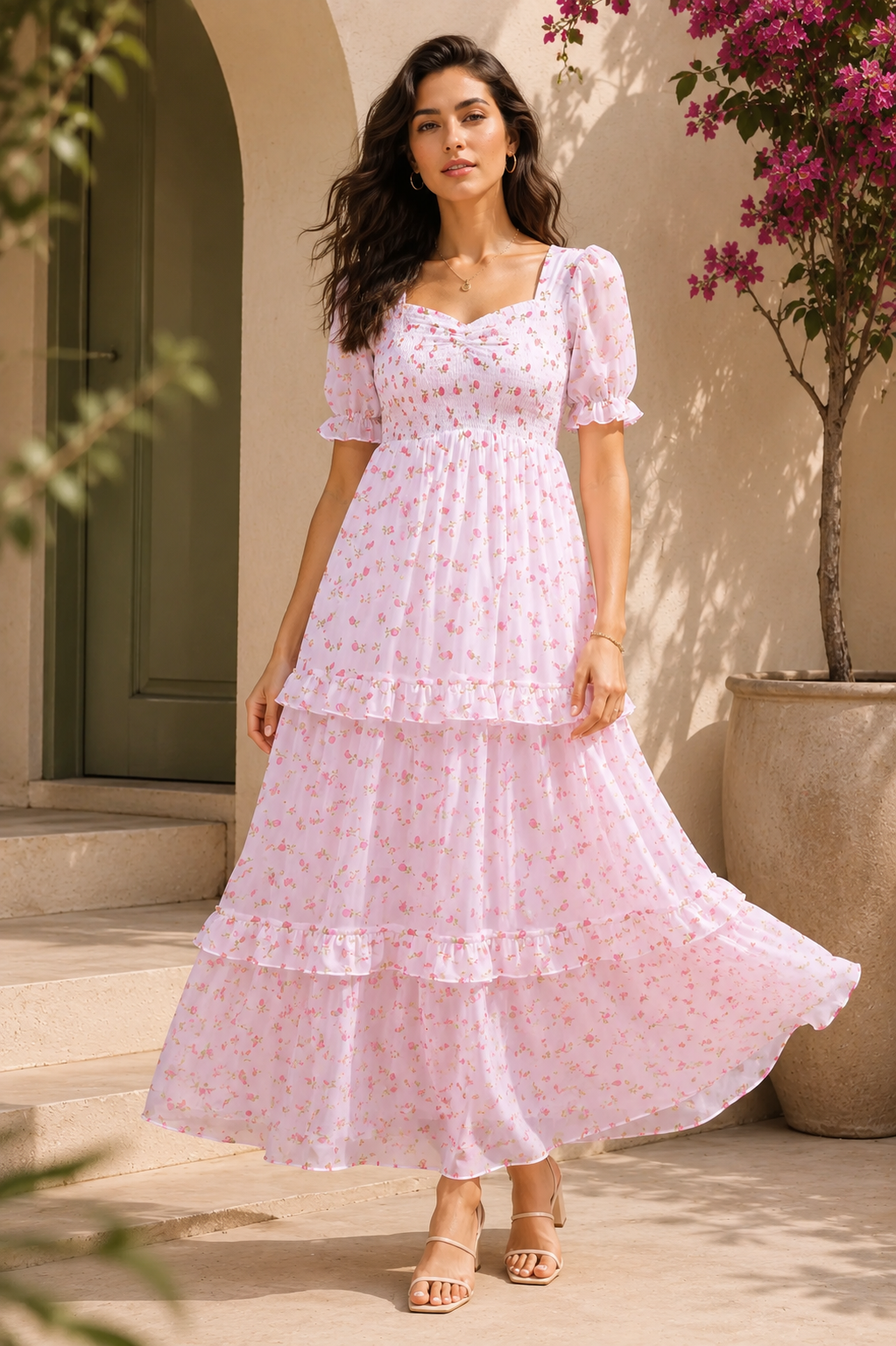 White, Pink