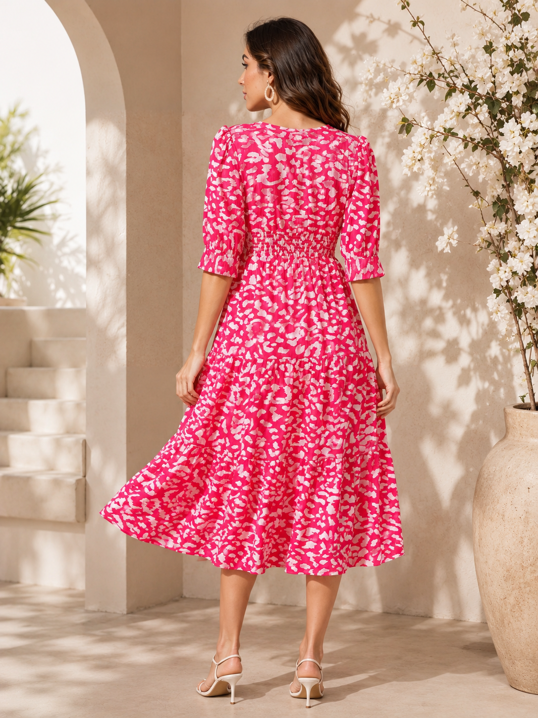 Pink, White