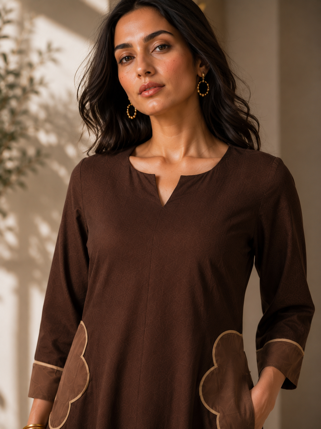 Brown