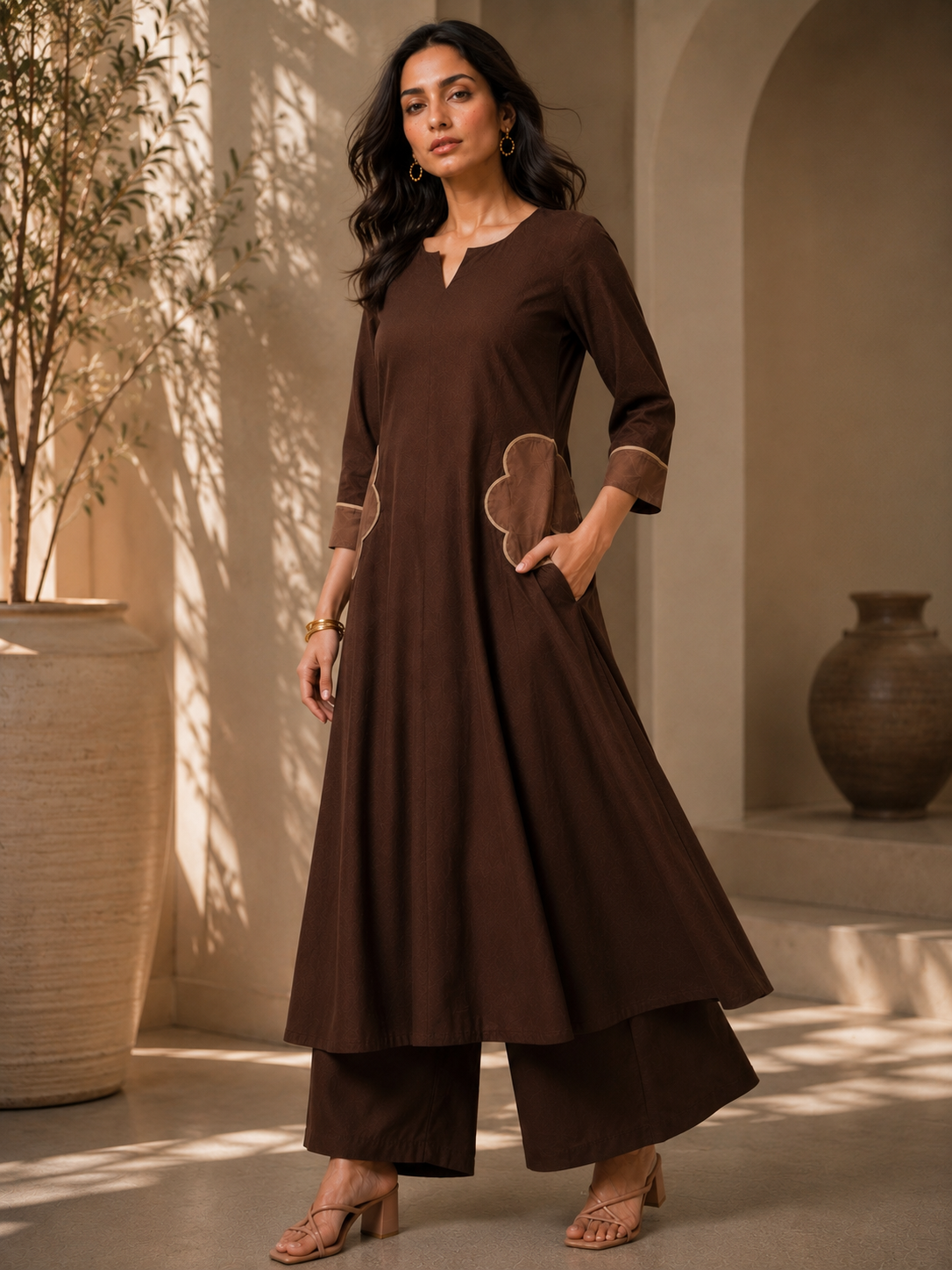 Brown
