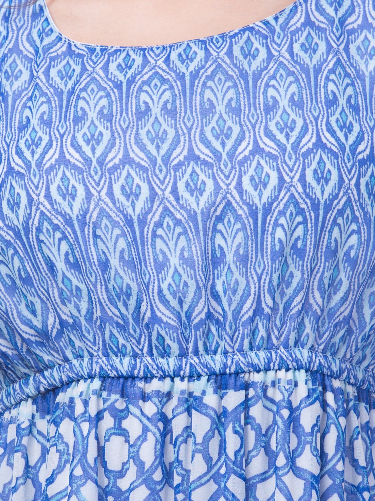 Classic Blue Chic Dress