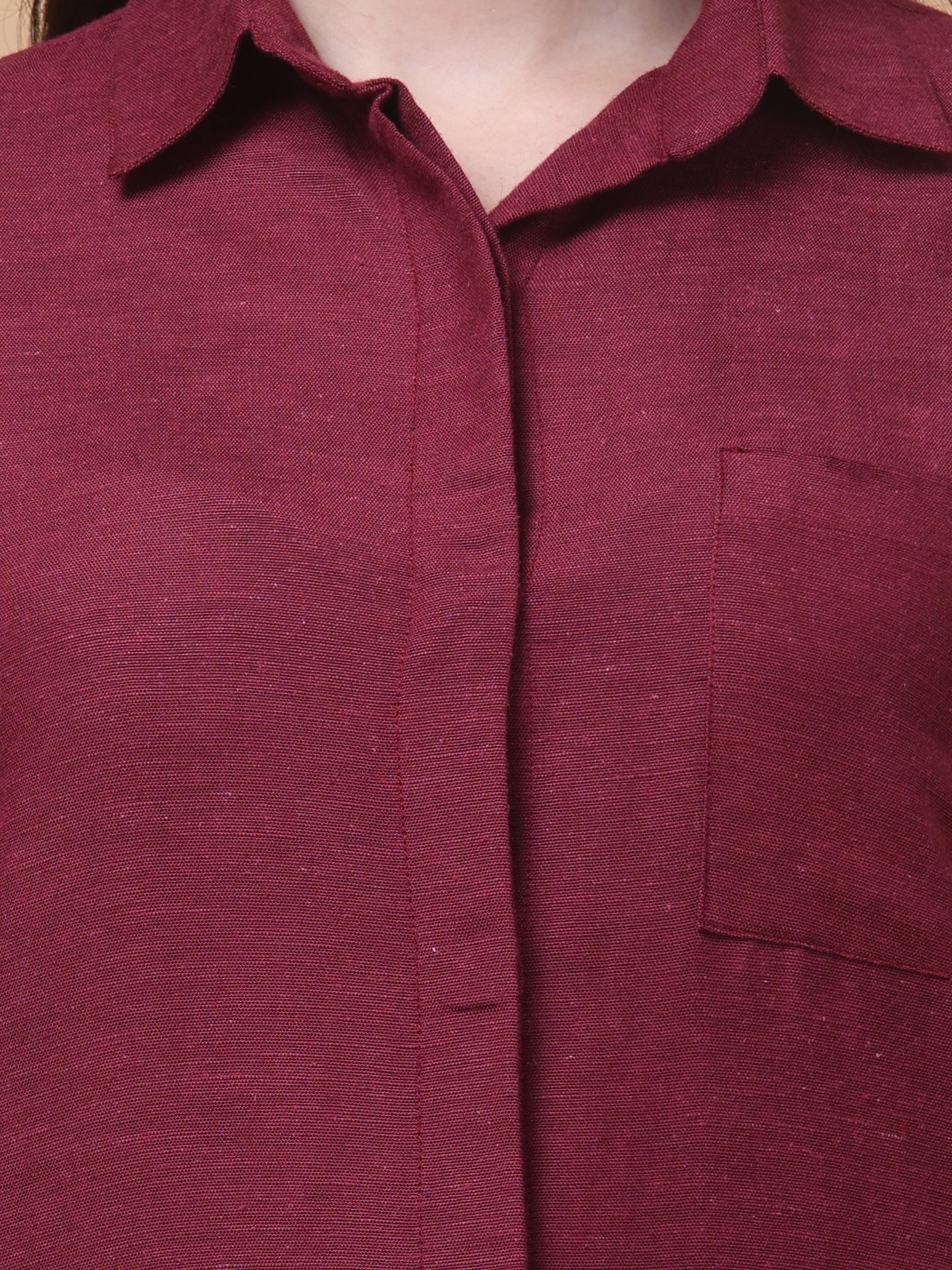 Breezy Linen Shirt Dress