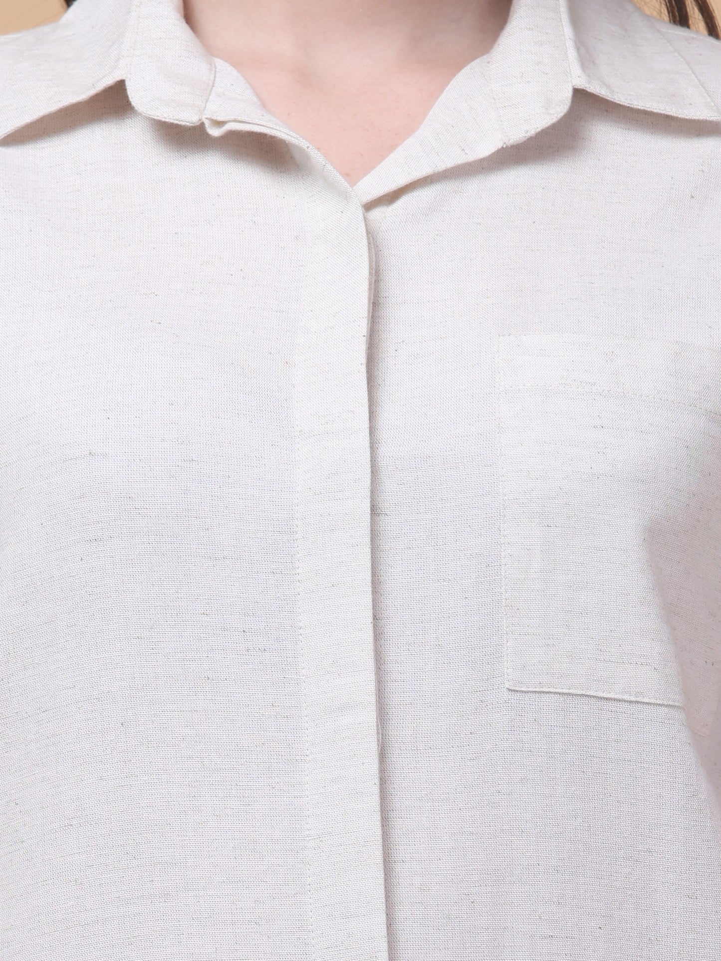 Breezy Linen Shirt Dress