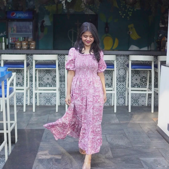 Elevate your style with the Pink Flair Elegance Midi Dress  ! A-line, printed, V-neck, and half sleeves make it perfect for casual occasions. Ideal for Western wear. Machine washable. Pack of 1. Add to your Wyshlist! Shop now for the best price on trendy midi dresses in India. 