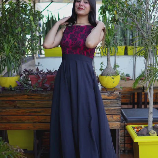 Elevate your style with our Ebony Elegance Crepe Fit and Fl - a Flared Fit for Women. Ideal for casual occasions, this full-length dress features a sleeveless design, boat neck, and is crafted from quality crepe fabric. Suitable for Western wear, it offers a chic look with its solid pattern. Shop now at Wyshlist. 