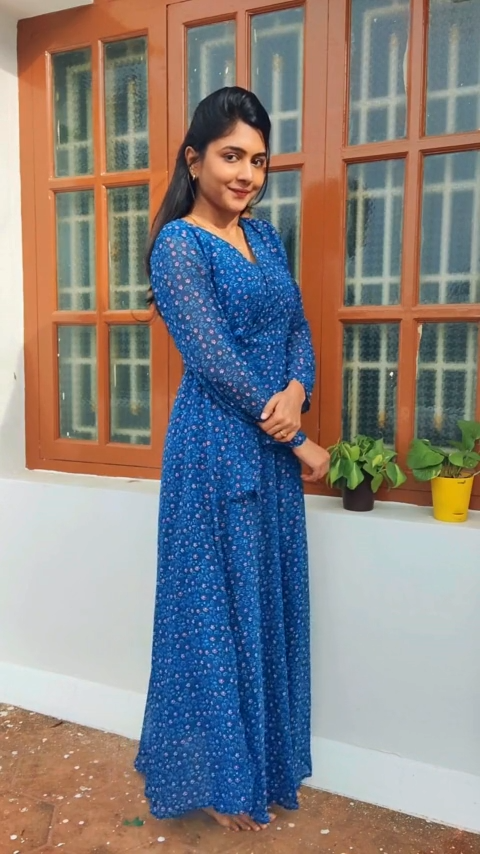 Embrace natures beauty with our Whispers of Nature V-Neck Gown! Crafted in Georgette, this printed gown is ideal for women seeking ethnic wear. Find your perfect long sleeve maxi dress, plus size, floral, or casual maxi dresses online at Wyshlist. Shop now for the best deals!