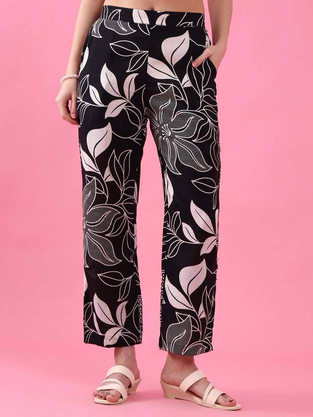 Noir Bloom Floral Print Co-ord Set